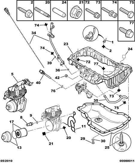 PEUGEOT 1109 CL - Oil Filter parts5.com