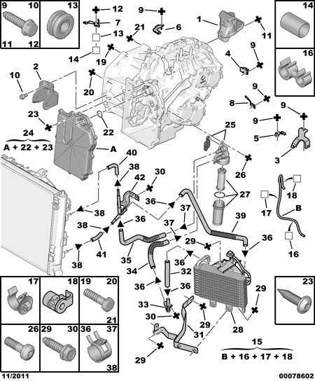 FORD 2267 09 - Гидрофильтр, автоматическая коробка передач parts5.com