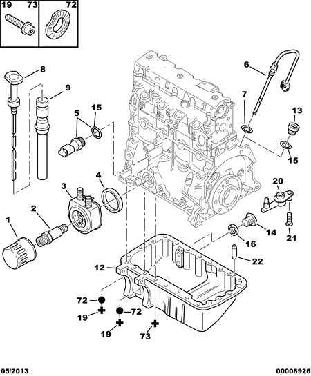 PEUGEOT (DF-PSA) 1109.T0 - Масляный фильтр parts5.com