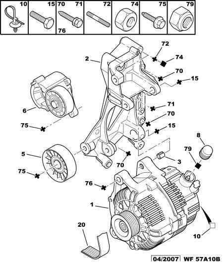 CITROËN 5751.61 - Направляющий ролик, поликлиновый ремень parts5.com