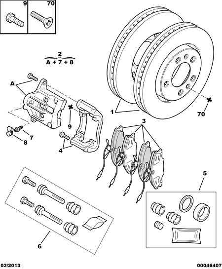 PEUGEOT 4252-06 - Тормозные колодки, дисковые, комплект parts5.com