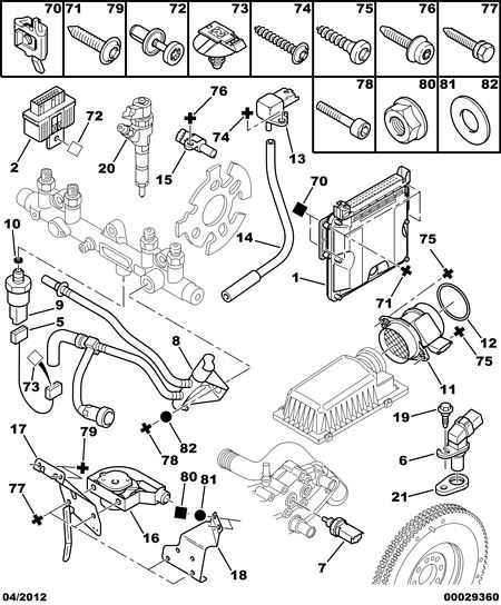 CITROËN 1920.9C - Датчик импульсов, коленвал parts5.com