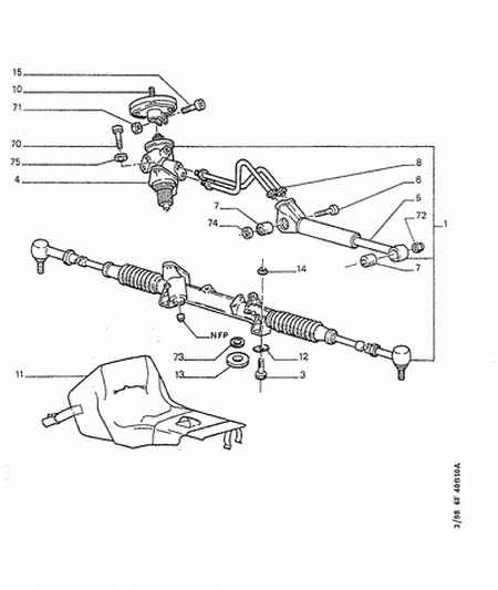 PEUGEOT 4059.07 - Bush, steering shaft parts5.com