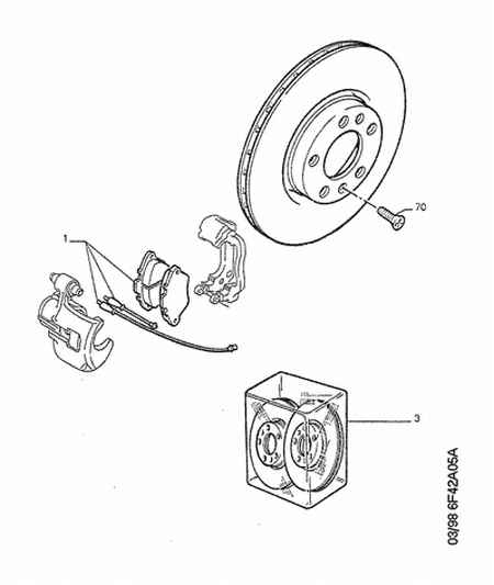 PEUGEOT 4246-N8 - Тормозной диск parts5.com