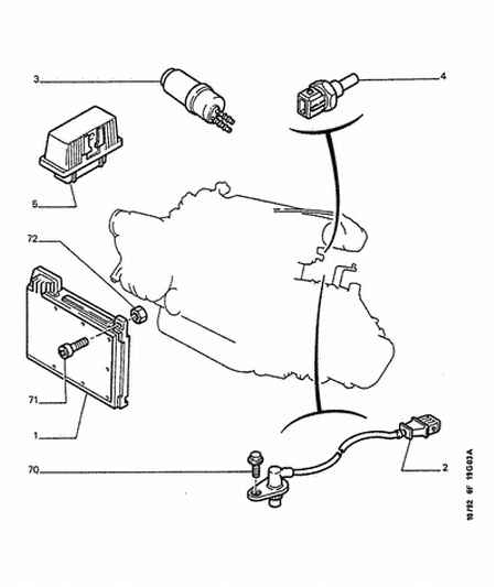 CITROËN/PEUGEOT 1920 C3 - Датчик импульсов, коленвал parts5.com