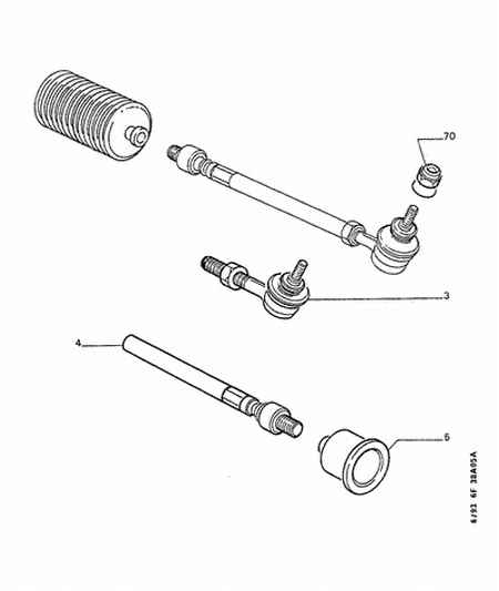 CITROËN/PEUGEOT 3817 41 - Наконечник рулевой тяги, шарнир parts5.com