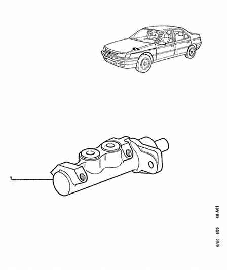 CITROËN 4601 E3 - Главный тормозной цилиндр parts5.com