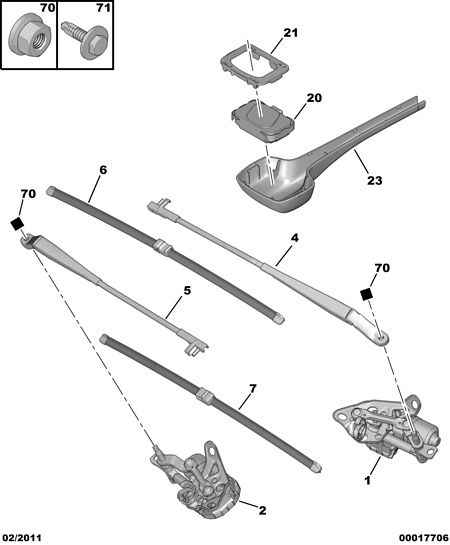 PEUGEOT 6426 TC - Щетка стеклоочистителя parts5.com