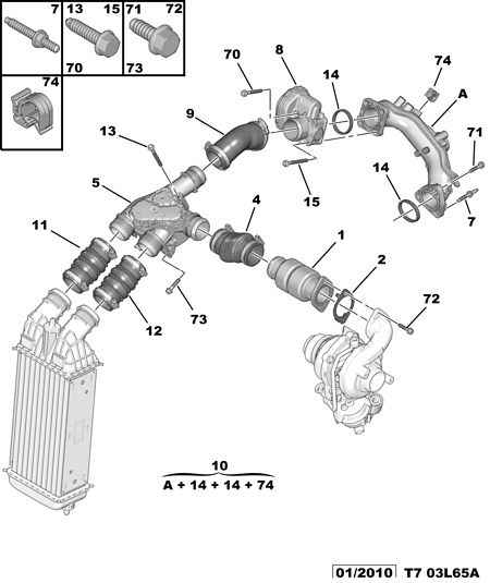 CITROËN 0382 NP - Трубка, нагнетание воздуха parts5.com