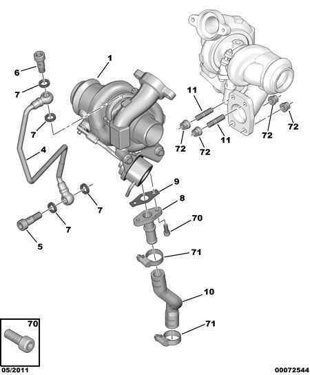 CITROËN 0375Q2* - Турбина, компрессор parts5.com