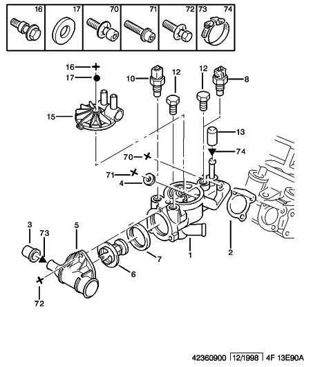 PEUGEOT 1338 33 - Датчик, температура охлаждающей жидкости parts5.com