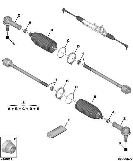 CITROËN/PEUGEOT 4059.12 - Наконечник рулевой тяги, шарнир parts5.com