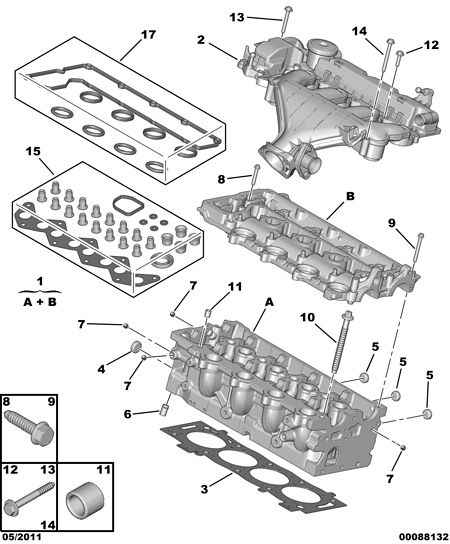 CITROËN/PEUGEOT 0209.AV - Прокладка, головка цилиндра parts5.com