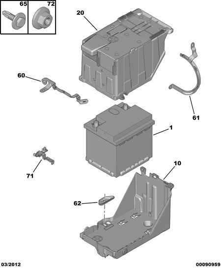 CITROËN 5600 VG - Starter Battery parts5.com