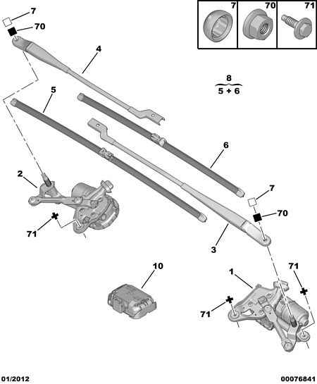 PEUGEOT 6423 85 - Limpiaparabrisas parts5.com