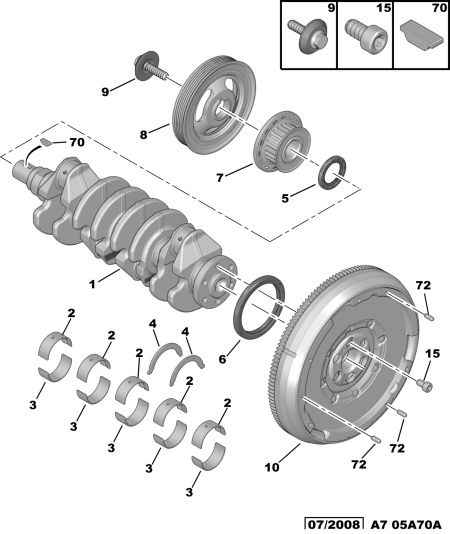 Vauxhall 0515 T3 - SINGLE DAMPING PULLEY parts5.com