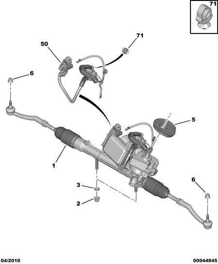 WONGA 4001 43 - STEERING GEAR ASSY parts5.com