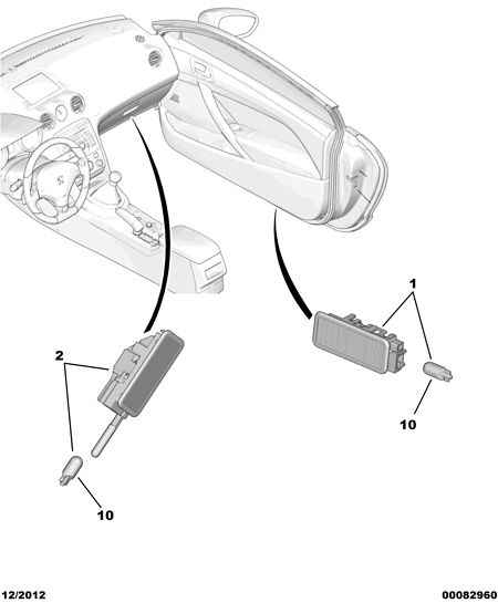 CITROËN/PEUGEOT 6362 N7 - Освещение салона parts5.com