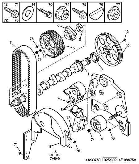 CITROËN 0829.74 - Натяжной ролик, ремень ГРМ parts5.com