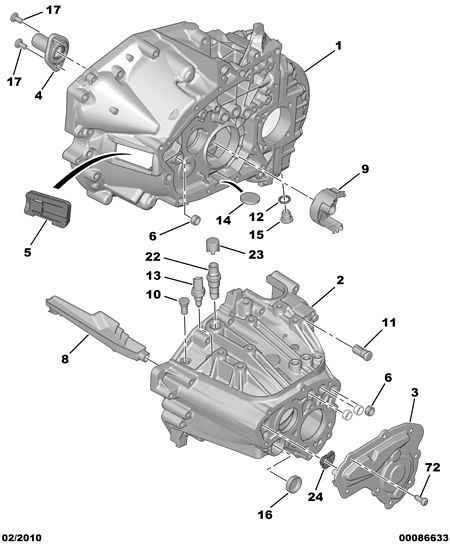 CITROËN/PEUGEOT 2105 50 - Направляющая гильза, система сцепления parts5.com