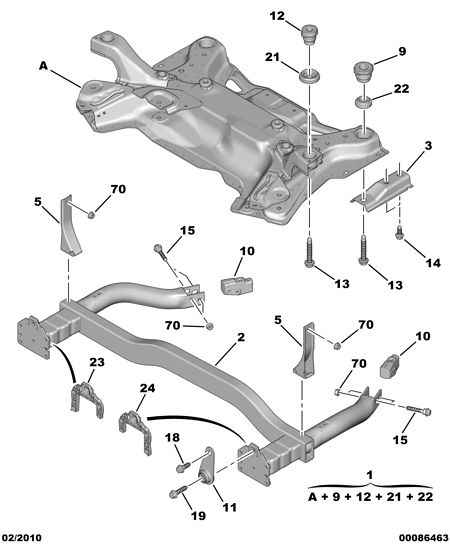 CITROËN 3504 35 - Сайлентблок, рычаг подвески колеса parts5.com