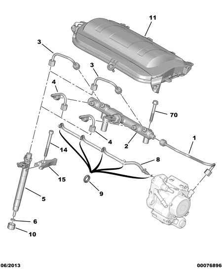 CITROËN/PEUGEOT 1981 77 - Шайба тепловой защиты, система впрыска parts5.com