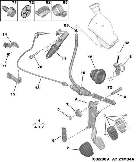 PEUGEOT 2182 G6 - Рабочий цилиндр, система сцепления parts5.com