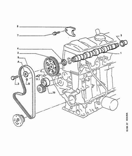 PEUGEOT (DF-PSA) 0816 56 - Зубчатый ремень ГРМ parts5.com