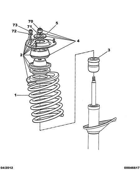 CITROËN 5031.55 - Cojinete columna suspensión parts5.com