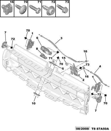 PEUGEOT (DF-PSA) 8725 87 - Тормозные колодки, дисковые, комплект parts5.com