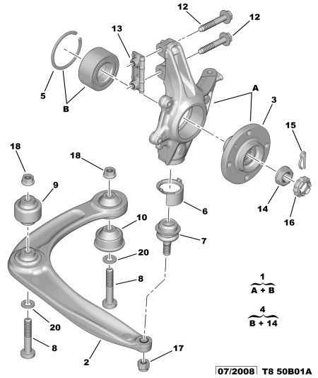 PEUGEOT (DF-PSA) 3523.91 - Сайлентблок, рычаг подвески колеса parts5.com