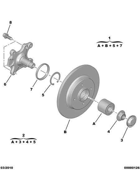 CITROËN 3738 11 - Комплект подшипника ступицы колеса parts5.com