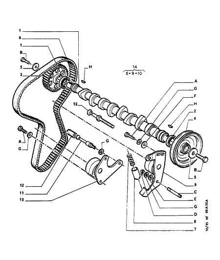 PEUGEOT 0801.C2 - Распредвал parts5.com