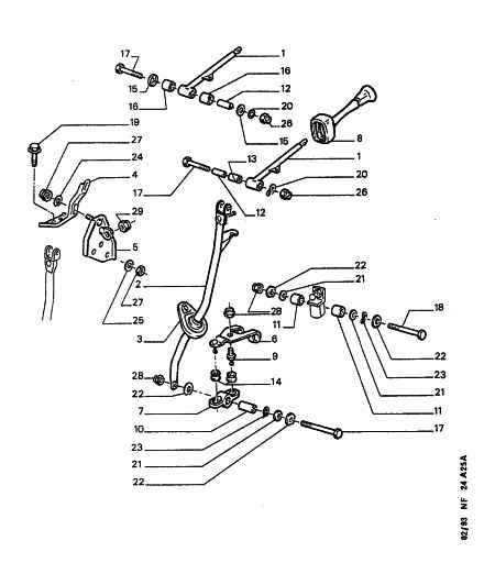 PEUGEOT 6939 83 - SELF LOCKING NUT parts5.com