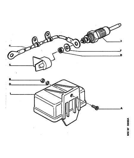 CITROËN/PEUGEOT 5981 15 - Блок управления, реле, система накаливания parts5.com