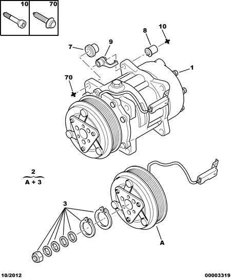 CITROËN 6453.KW - Компрессор кондиционера parts5.com