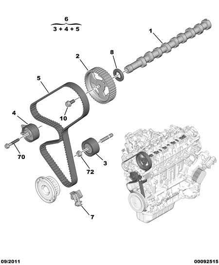 CITROËN/PEUGEOT 16 087 476 80 - Комплект ремня ГРМ parts5.com