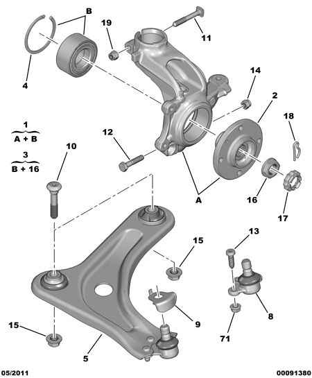 CITROËN 16 066 235 80 - Комплект подшипника ступицы колеса parts5.com