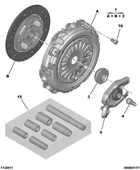 PEUGEOT 2053.09 - Комплект сцепления parts5.com