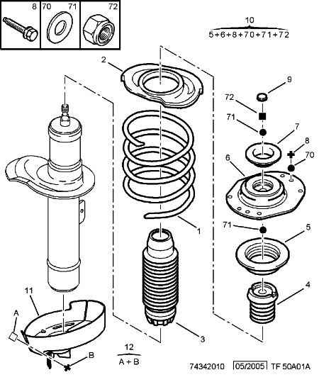 CITROËN 5002.HQ - Пружина ходовой части parts5.com