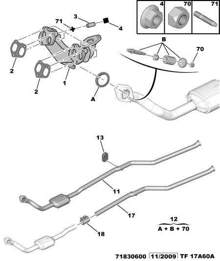 CITROËN/PEUGEOT 1705 P4 - Катализатор parts5.com