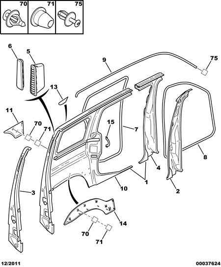 CITROËN 8547 L8 - Облицовка / защитная накладка, боковина parts5.com