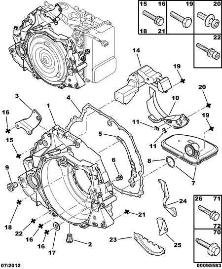 PEUGEOT 2263.28 - Гидрофильтр, автоматическая коробка передач parts5.com