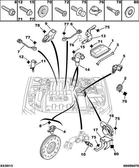 CITROËN/PEUGEOT 1920 8S - Датчик импульсов, коленвал parts5.com