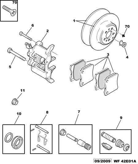 PEUGEOT 4400 L1 - Тормозной суппорт parts5.com