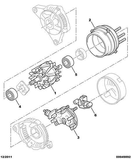 CITROËN 5761.85 - Регулятор напряжения, генератор parts5.com