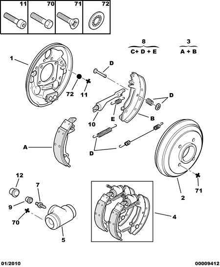 PEUGEOT 4402 A0 - Колесный тормозной цилиндр parts5.com