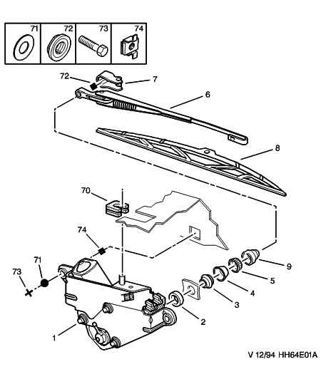 CITROËN 6426 GK - Limpiaparabrisas parts5.com