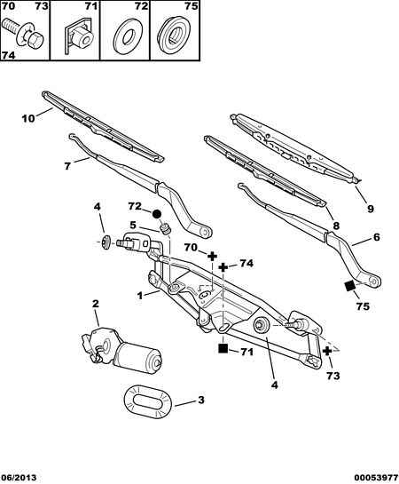 CITROËN 6426 KT - Щетка стеклоочистителя parts5.com