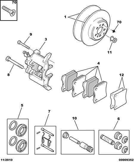 CITROËN 4246 T6 - Тормозной диск parts5.com